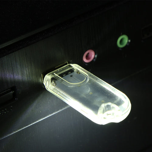 2Pcs USB Flash Drive Shaped LED Lamp 300mA 1.5W Portable Night Light Mini USB Lights for Computer Laptop Notebook PC Gadgets - Ismail$Shah