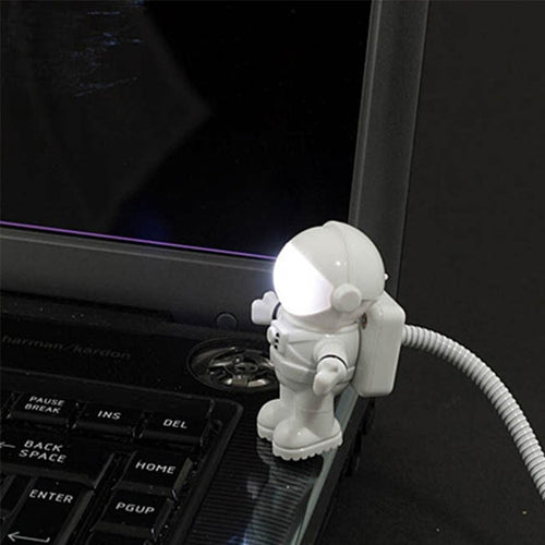 Funny Astronaut USB Gadget Spaceman USB LED Light Adjustable Night Light Gadgets for Computer PC Lamp - Ismail$Shah