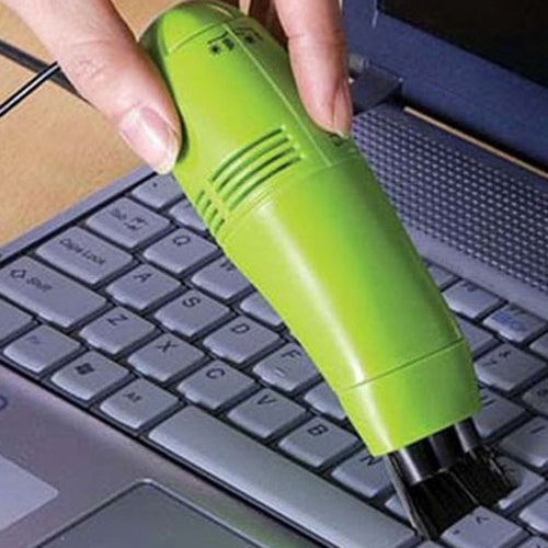 2019 Wholesale Mechanical Mini Computer Laptop Vacuum USB Keyboard Cleaner Brush Dust Collector Phone Cleaning Gadgets Supplies - Ismail$Shah